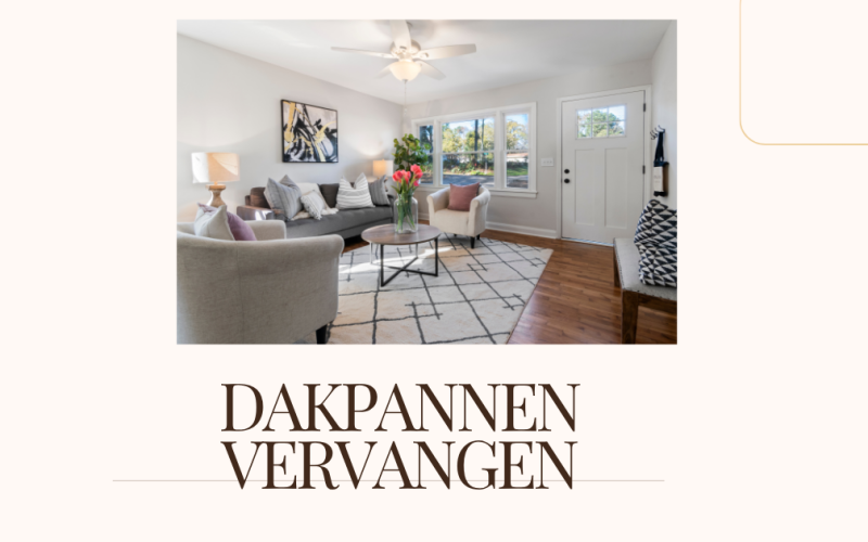 Dakpannen vervangen
